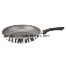 Küchengeräte Aluminium Non-Stick Seide Siebdruck Fry Pan, Energiespar-Pan